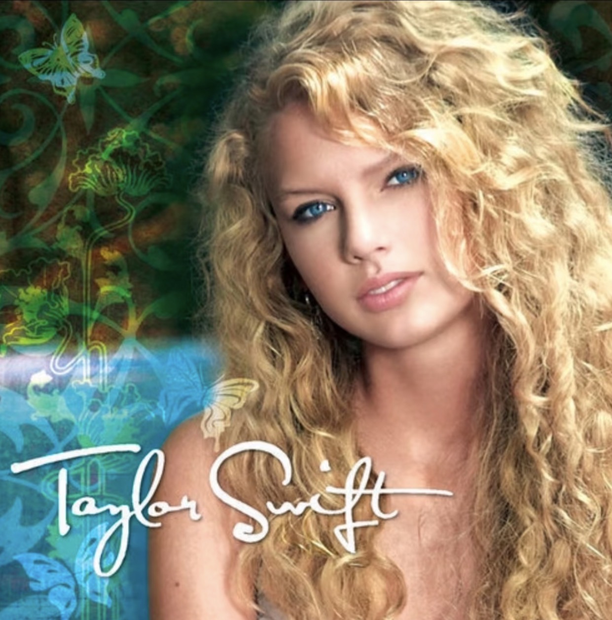 Taylor Swift首张同名专辑封面